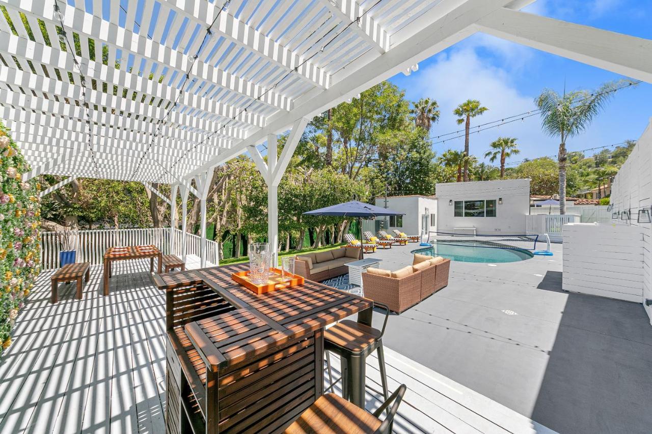 Studio City Contemporary Villa With Pool Sleeps 10 Los Angeles Exterior foto